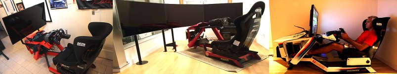 Simuladores racing, nascar,formula 1