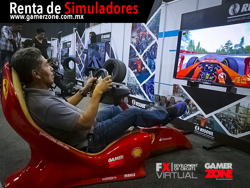 Simuladores de Carreras F1, Carreras